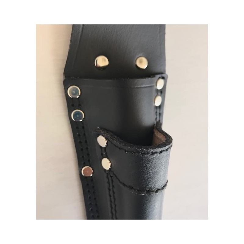 Tobiichi LX-20-BK Black Floor Leather, Heavy Duty Tool Case, 2