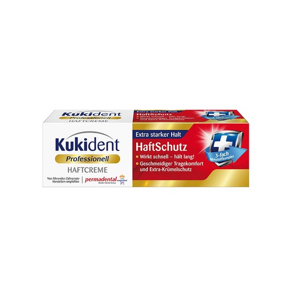 Kukident Extra Strong Denture Adhesive Cream 1.41 Oz