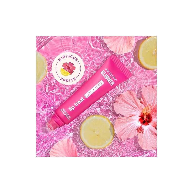 Revlon Glimmer Lip Treat Balm tono Hibiscus Spritz