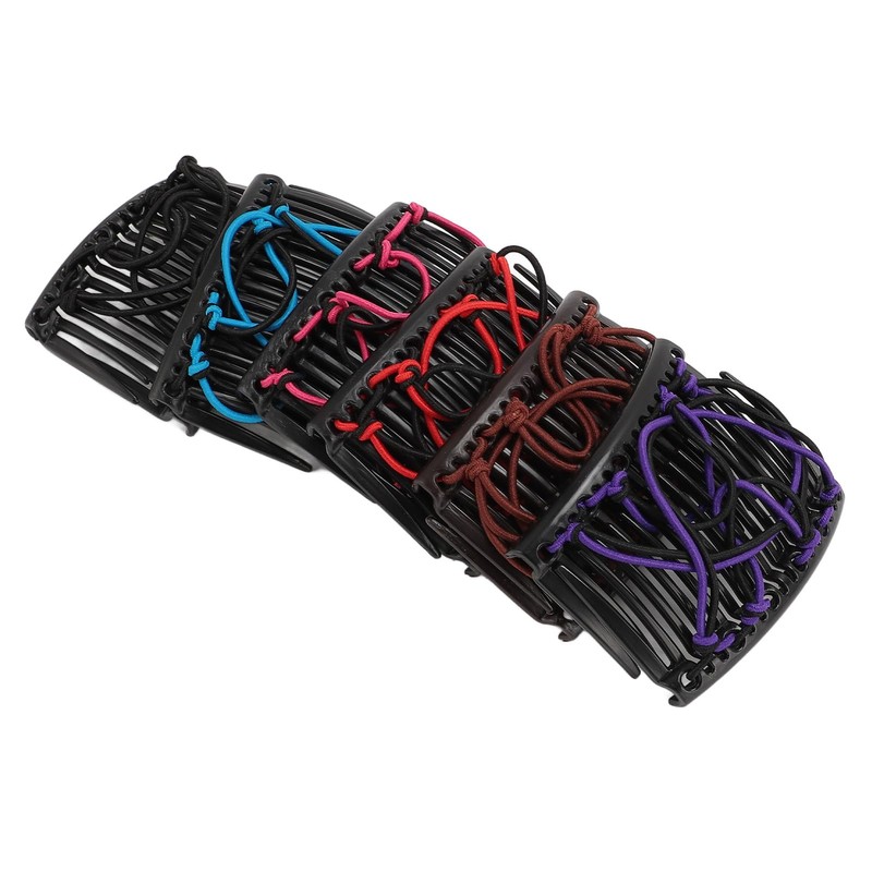 Magic Hair Comb Clips, Adjustable Double Combs Thick Hair Clip