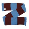 West Ham Fans Claret and Blue Retro Style Scarf
