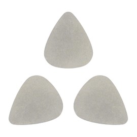 Stainless Steel Guitar Or Bass Pick - 0.3 mm - 351 Shape - Specialty Metal Exotic Plectrum - 3 Pack