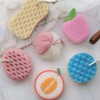 Colorful Body Shower Towel Tambourine Shower Sponge (Random Color) 5ea
