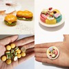 Nuanmu Miniature Food Drink Bottles Pretend Play Kitchen Game Party