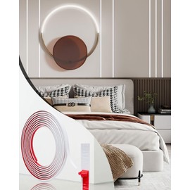 9.8 Ft Peel and Stick Trim, White(Paintable) Waterproof Molding Trim for Walls Edges, Borders, Window Frames, Backsplash Tiles, Flexible and Self Adhesive Trim