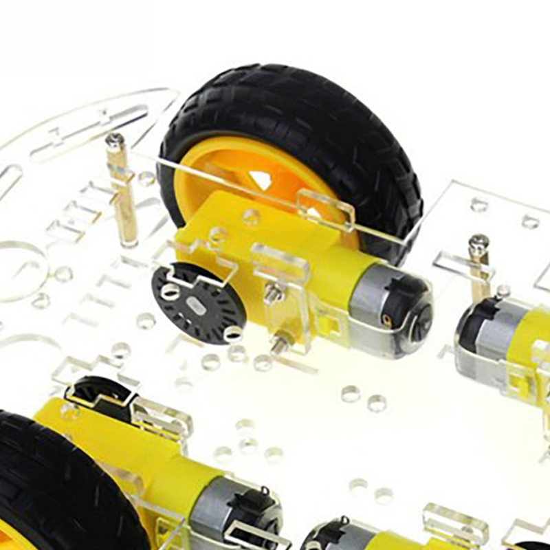 Smart Robot Car Kit Acrylic Double 4WD DIY Smart Robot