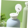 Baluue 3pcs Leak Shampoo Bottle Caps Versatile Bathroom Accessory for