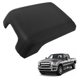 munirater Black Center Armrest Console Lid Replacement for 2011-2016 F250 F350 F450 F550 Super Duty BC3Z2806024AA