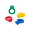 Fun Express 4-Color Wedding Ring-Shaped Crayons - 24 Pc
