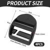 Pack of 4 Backpack Accessories, Buckle, Backpack Replacement Buckle, Ladder