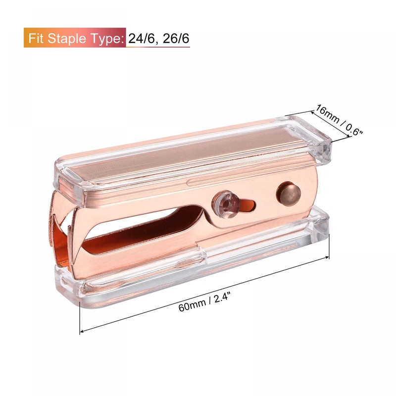 sourcing map Staple Remover Tool, Stapler Puller with Acrylic Body