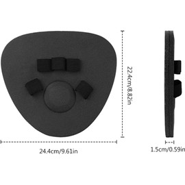 Baseball Training Glove Youth Softball Glove Foam Fielding Trainer Baseball Fielding Gloves Training Equipment Fielding Gloves Practice Tools (Grey)