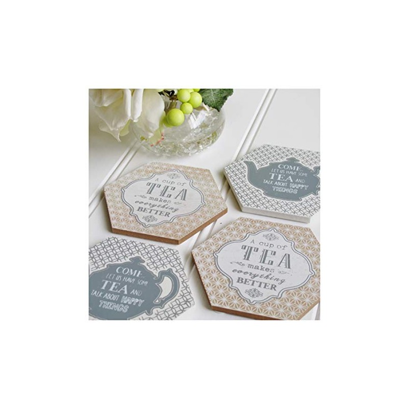 Coasters Tea Set of 4 by Originals