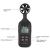 UA965 High Accuracy Mini Digital Anemometer Hand‑Held Wind Speed Meter