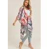 Bohemian Kimono Long Cardigan - Beachwear Bathing Swimsuit Bikini Cover