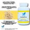 Maca Amarilla Orgánica 100% Pura Con 100 Cápsulas Calidad Premium