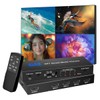Yuemona HDMI Multiviewer Switch 4x1 Quad Multi-Viewer 4 in 1