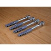 SpeedwellStar M10x100x5 Coach Bolt Screw Zinc Plated Wood Masonry Rawlplug