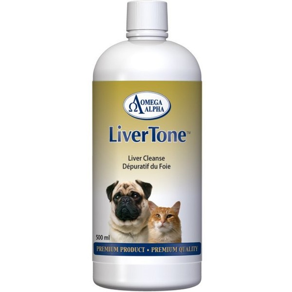 Omega Alpha LiverTone (Liver Cleanse for Pets), 500ml