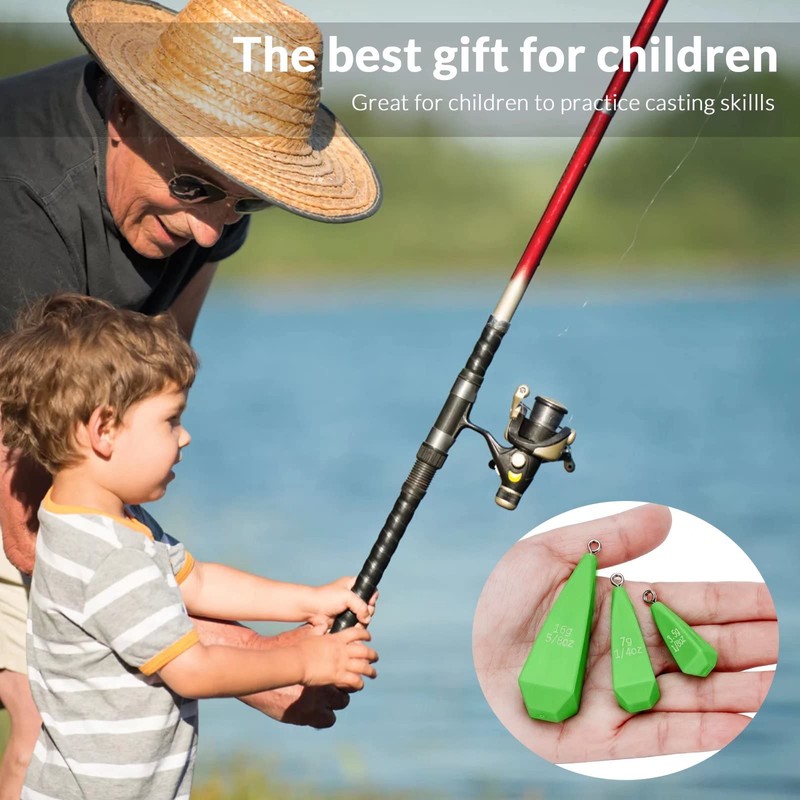 THKFISH Fishing Practice Plugs Practice Plugs Weight Casting Plug Fishing