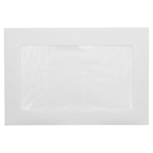 LUXPaper 6 x 9 Full Face Window Envelopes | Bright