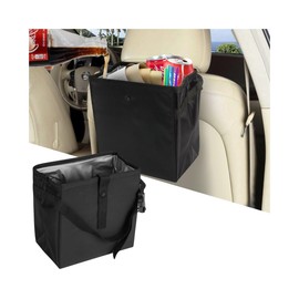 JNNJ Auto-Mülleimer Zum Aufhängen Wasserdicht, Auto Mülleimer Hängend Universal, Hängender Auto Müllsack Abfallbehälter, Auslaufsicher Faltbar Universeller Mülleimer Für Den Rücksitz, Auto Mülleimer