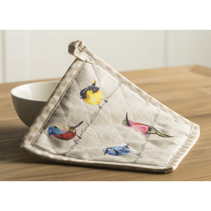 Maison d' Hermine Spring/Summer Set with Oven Gloves and Pot
