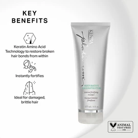 Kenra Platinum Restorative Reconstructor | Ultra Fortifying Treatment | All Hair Types | 6 fl. oz.