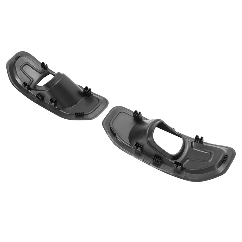 HECASA Fog Light Bezels Pair Compatible with 2019-2024 Ram 1500