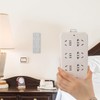 6 PCS Adhesive Punch Free Socket Holder, Wall Mount Power