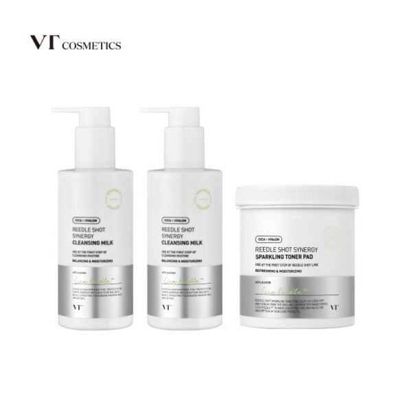 VT Riddle Shot Cleansing All-in-One Set (2 Cleansing Milks +
