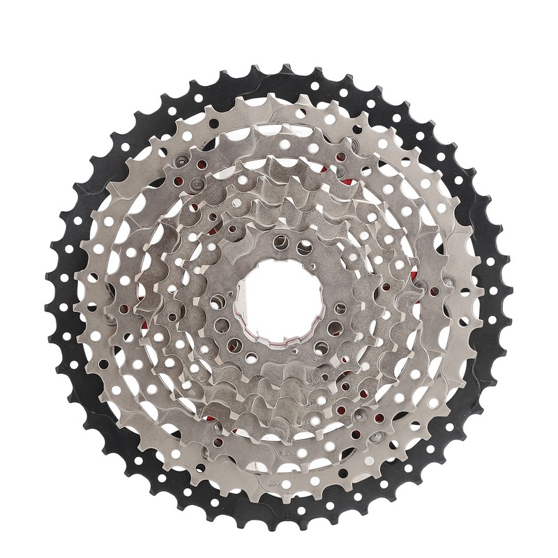 9 Speed Bike Cassette Aluminum Alloy 12 to 46T Precise