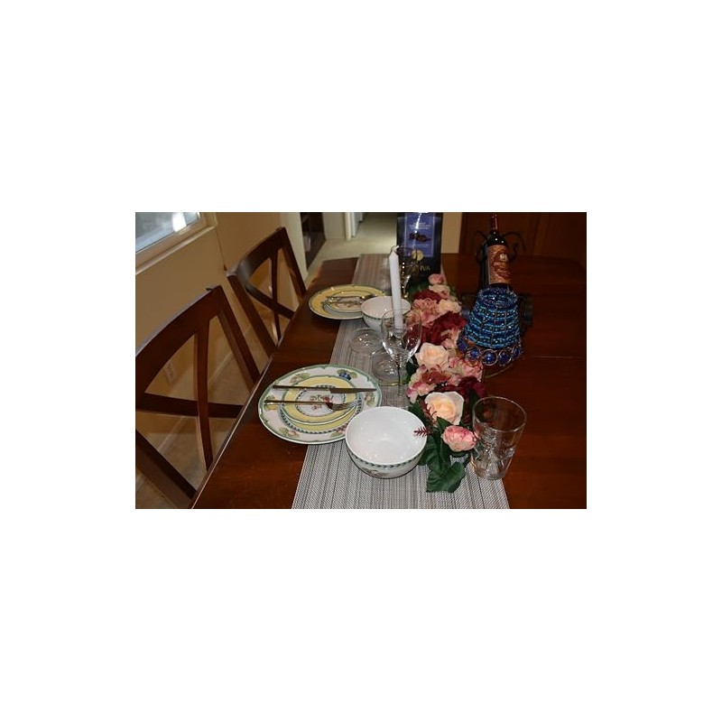 32" Rose/Peony/Hydrangea Swag (Burgundy)