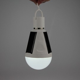 Outdoor E27 LED Bulb Light Solar Powered for Camping Tent Emergency Lamp 6PACK