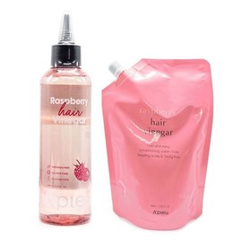 Apieu Raspberry Hair Vinegar 200ml Main Product + 400ml Refill / 어퓨 라즈베리 헤어 식초 본품 200ml+리필 400ml