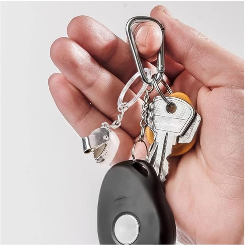 LiJuanWang Motorcycle Helmet Keyring, Pack of 2, Motorcyclist Gift Idea,