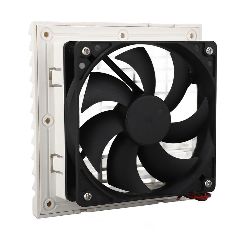 Side Exhaust RV Vent Fan Louvered Grid Odor Remove Silent