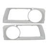 1 Pair Fog Light Grill Cover 51117312595 Scratch Proof Front