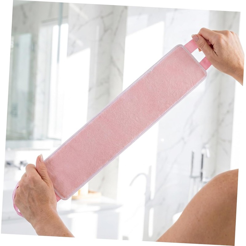 Banda Aplicadora para Bronceado de Espalda en Material Rosa, Previene