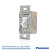 Panasonic FV-WCPT1-W SmartExhaust Programmable Fan/Light Switch - Toggle Switch Designed