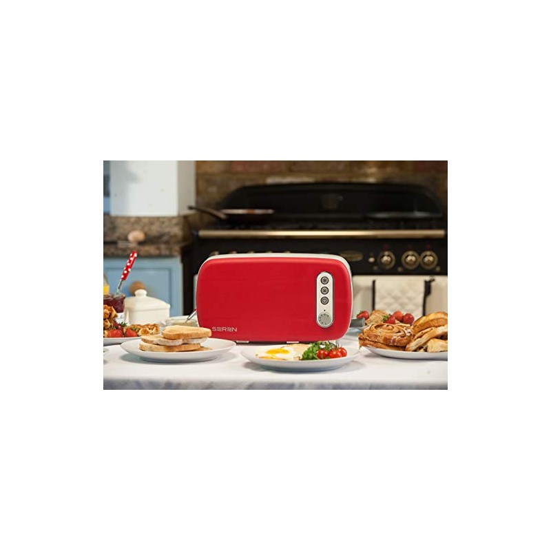 BergHOFF Seren Side Loading Toaster with Cool Touch Exterior and