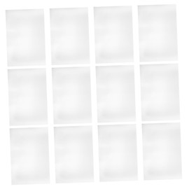 Mobestech 12pcs Aluminum Engraving Blanks Craft Metal Plates for Custom Signs and Versatile Blank Aluminum Sheets for Personal Commercial Use