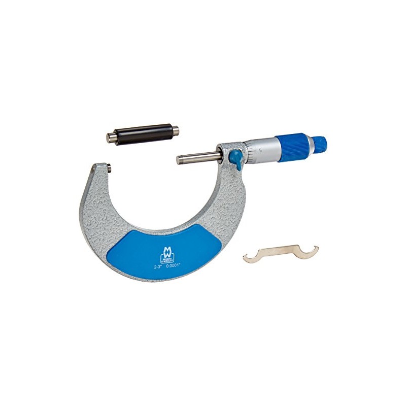 MW200-03I 2-3" Imperial External Micrometer - Moore & Wright 200