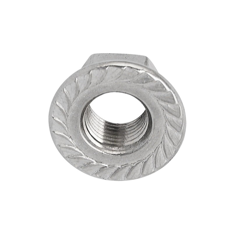 QUARKZMAN M12 x 1.25 mm Hexagonal Flange Nuts x 8