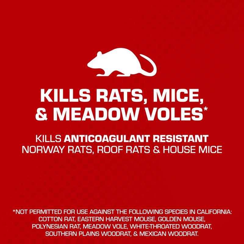 Tomcat with Bromethalin Bait Chunx Pail - Rat & Mouse