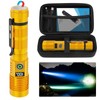 Rechargeable Flashlight High Lumens- Super Bright Magnetic Flash Light with