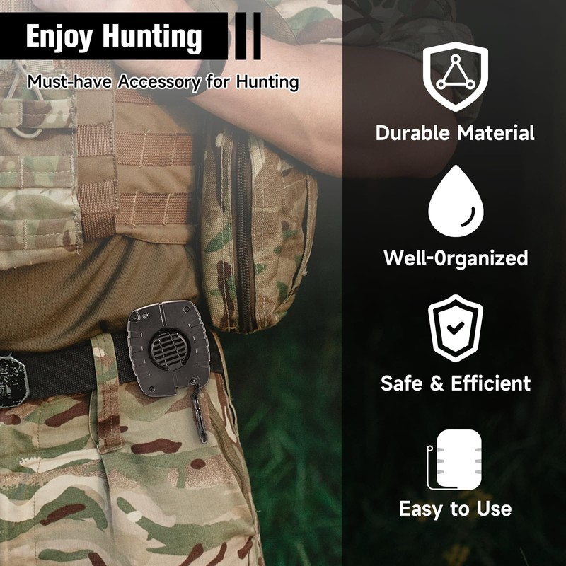 HOUSTASK Hunter Safety System Retractable Bow & Gear Hoist for