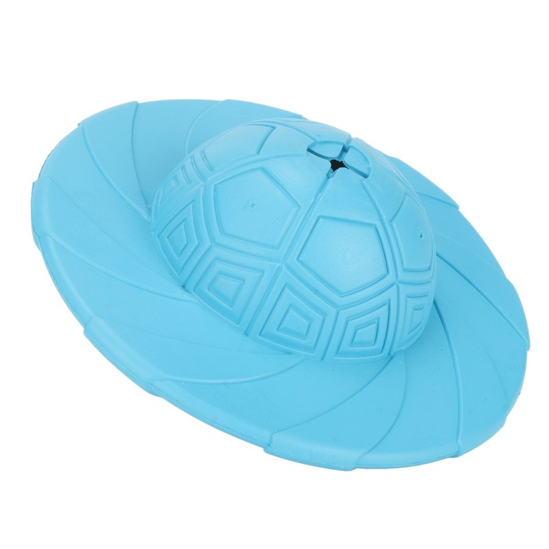 Dog Flying Disc Treat Dispenser Interactive IQ Training Bite Resistance