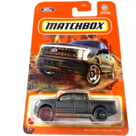 MATCHBOX 2024 2022 FORD F-150 LIGHTNING BLACK 28/100 HVL63 MBX OFF-ROAD SEALED