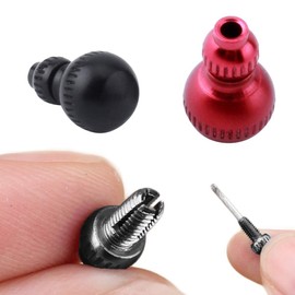 Saiper 4pcs Cucurbit Aluminum Alloy Bike Brake Cable Caps Gear Wire End Tips Crimps for Road Bike and Mountain Bicycle